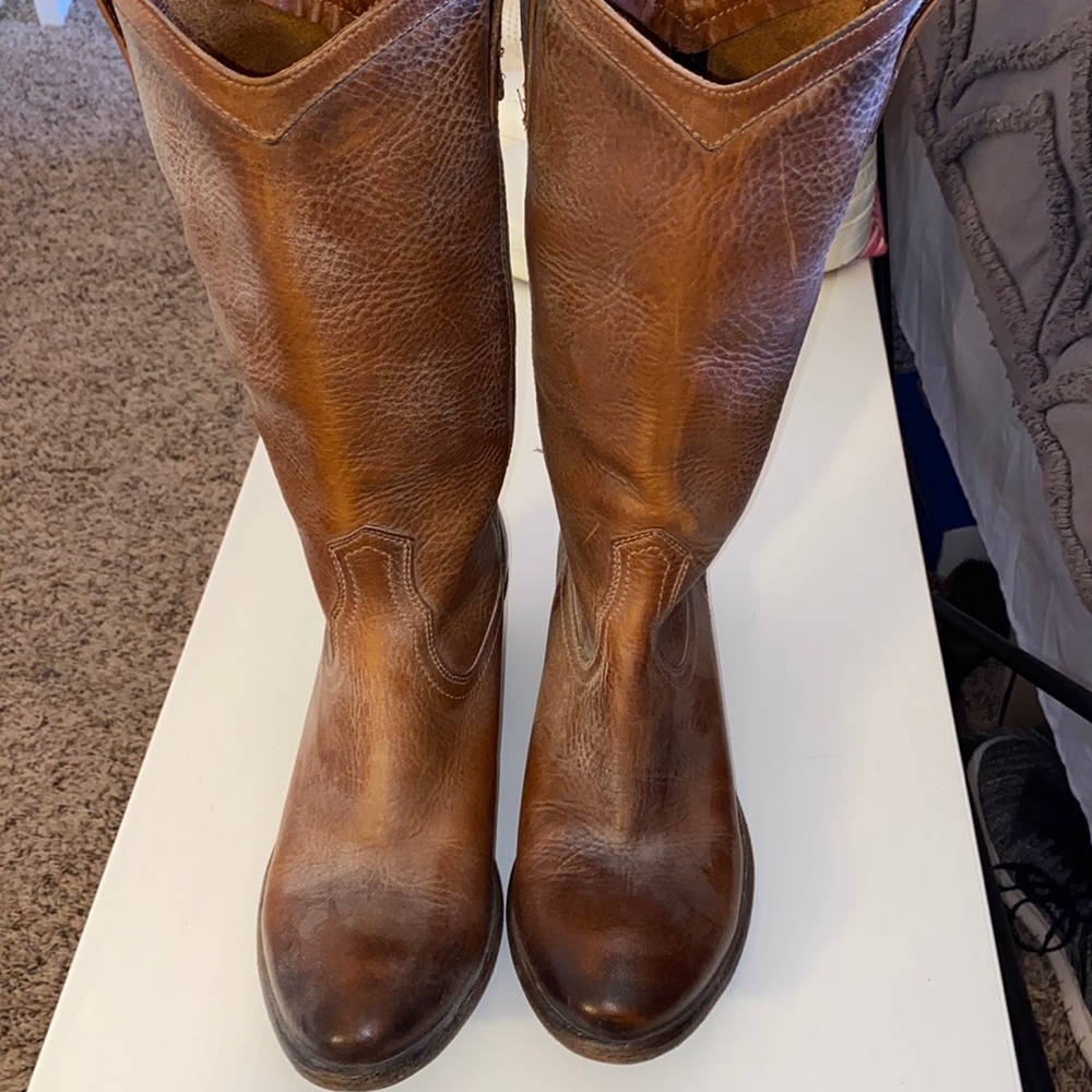 Frye Leather Cowgirl Boot